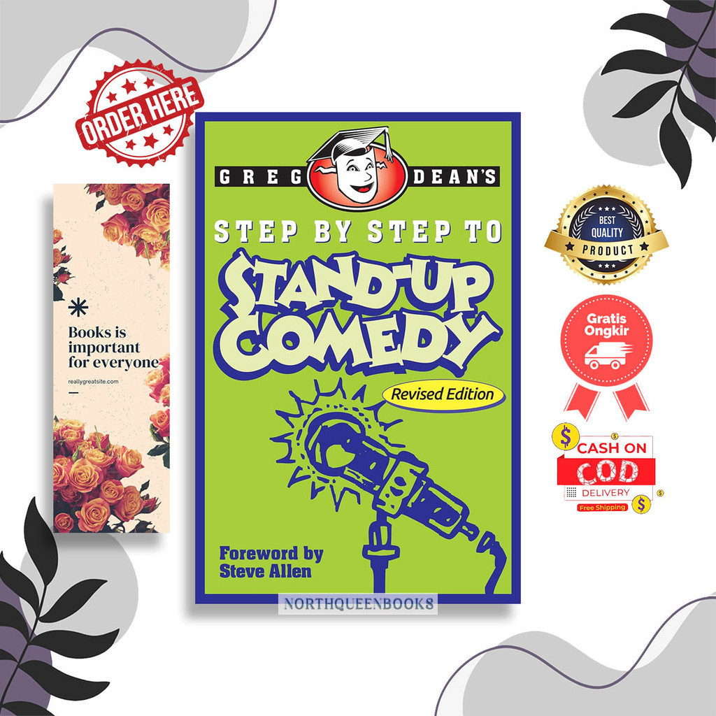 Step by Step to Stand-Up Comedy - Revised Edition by Greg Dean (English Version)