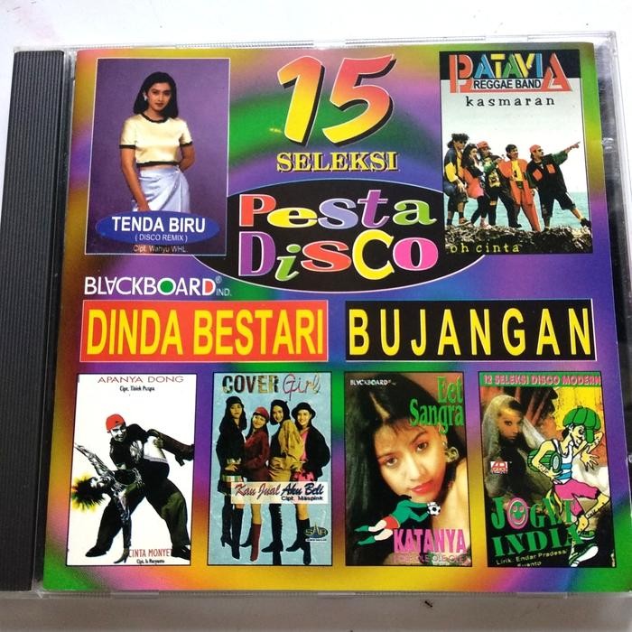 CD 15 seleksi pesta disco dinda bestari bujangan. desy ratnasari dora