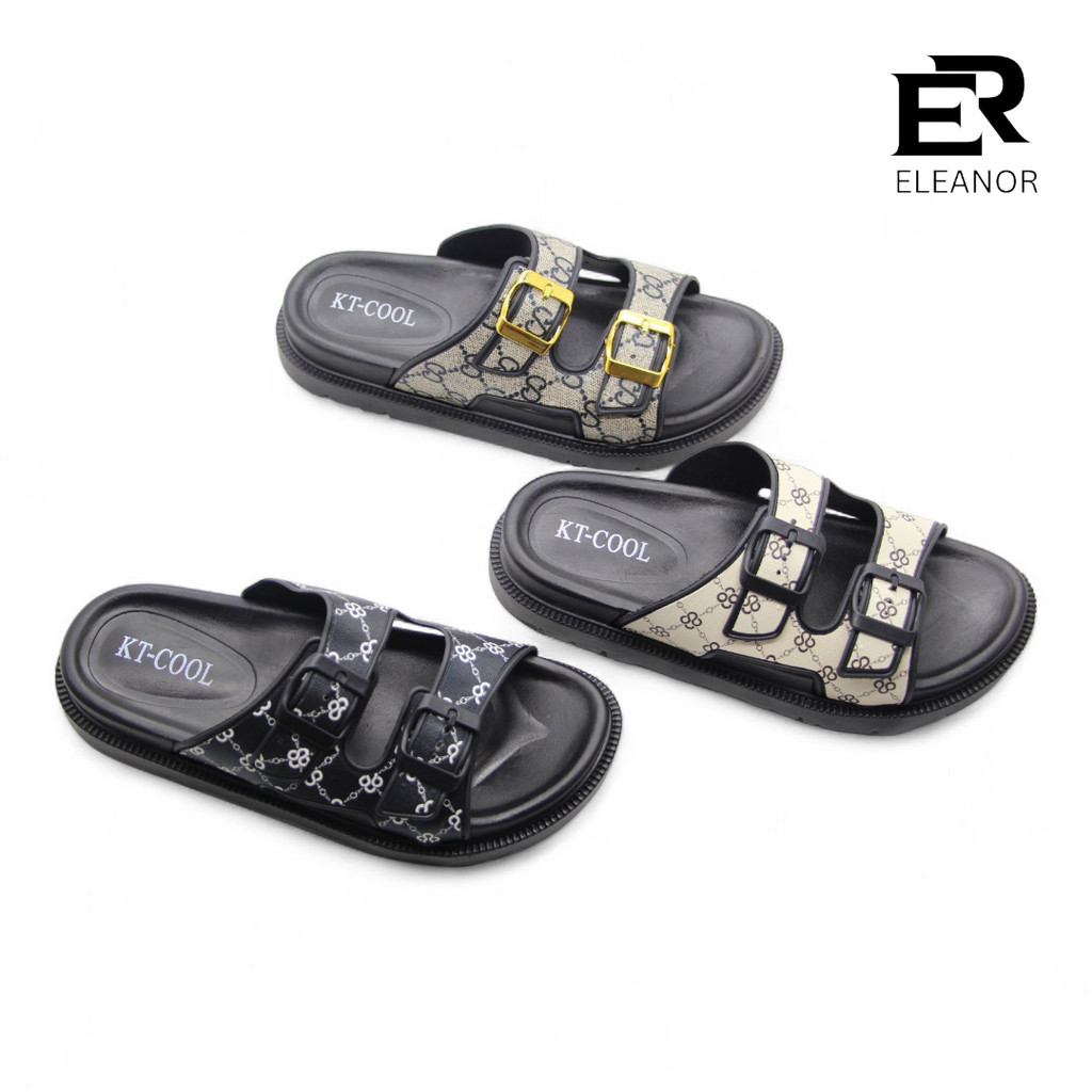 KT2020 | KT2021 | Sandal Selop Wanita Model Terbaru 2025 | Selop 2 Ban Bahan Premium Modis dan Nyama