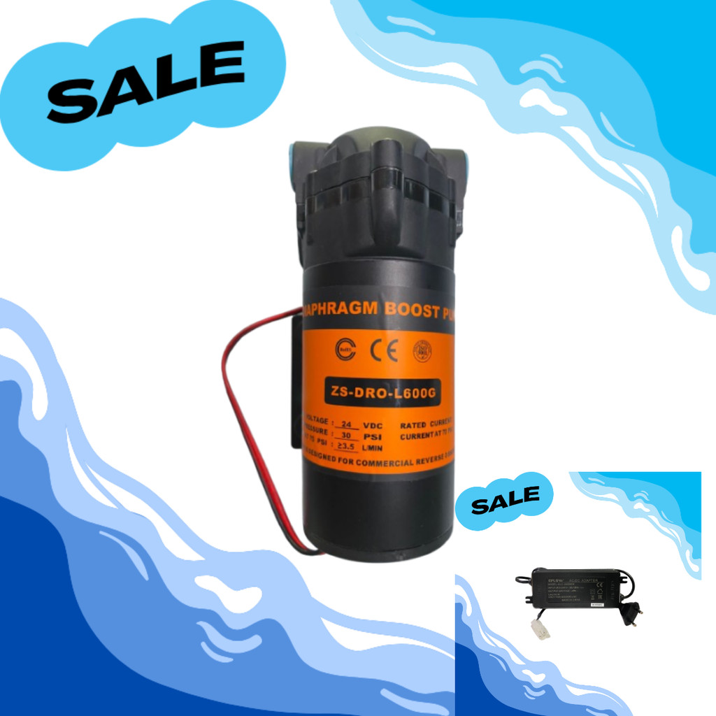 Pompa RO Reverse Osmosis Booster Pump Eflow 600 GPD