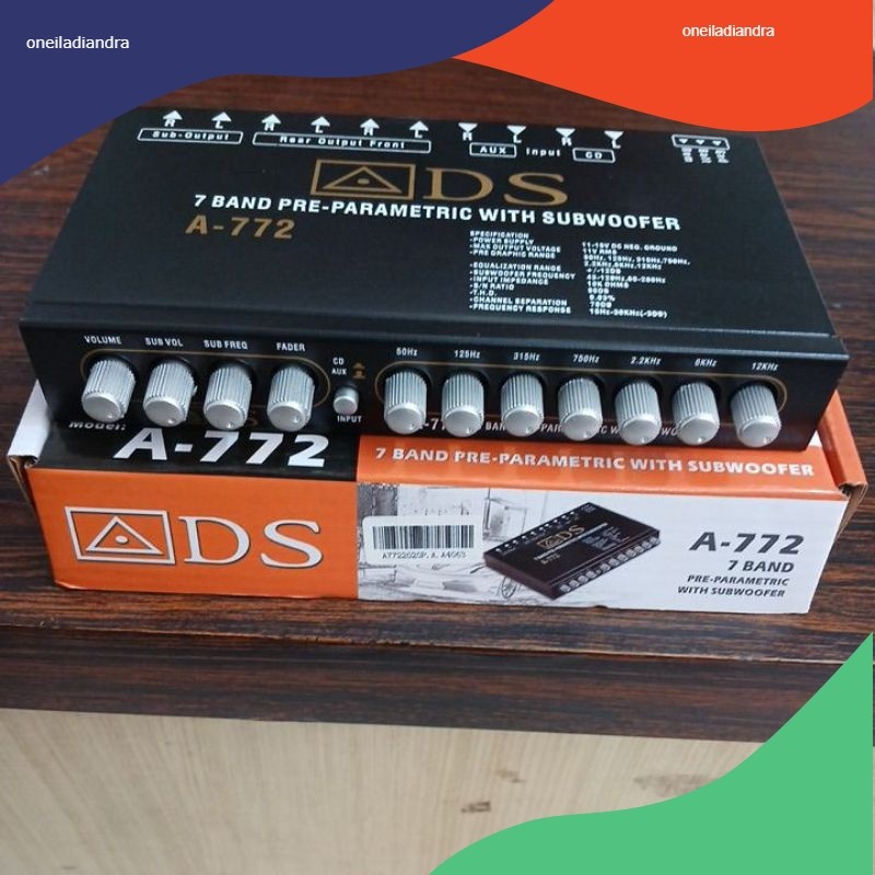 Pre amp mobil ADS A772