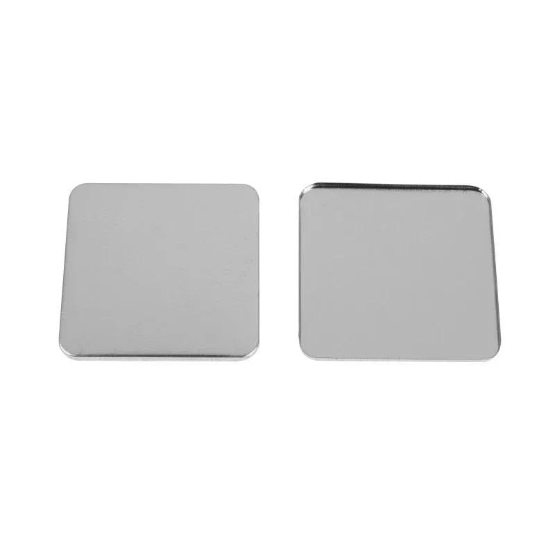 

50mm*50mm 100Sets Square Button Maker Kit Badge Maker Machine Square Button Making Supplies DIY Square Photo Badge Materials