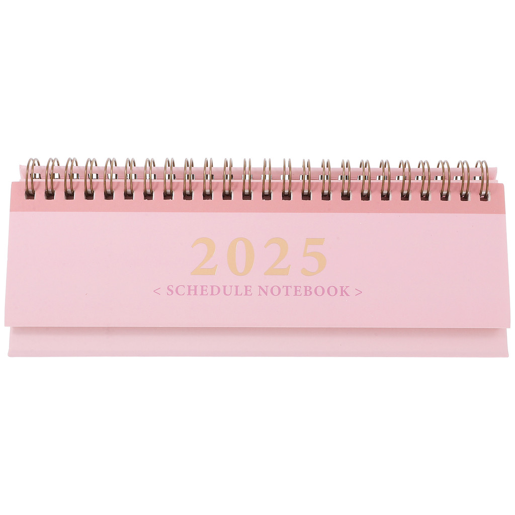 

Mini Desk Calendar 2025 Horizontal Small Desk Planner English Edition For Office Flip Calendar Desktop Organization And Schedule