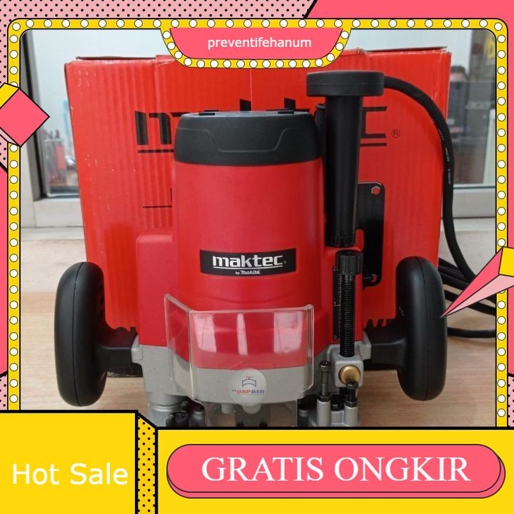 Mesin Router Profil Kayu Besar Low Watt maktec Wood Trimmer Mesin Profil Kayu Ukir Trimmer Router Ta