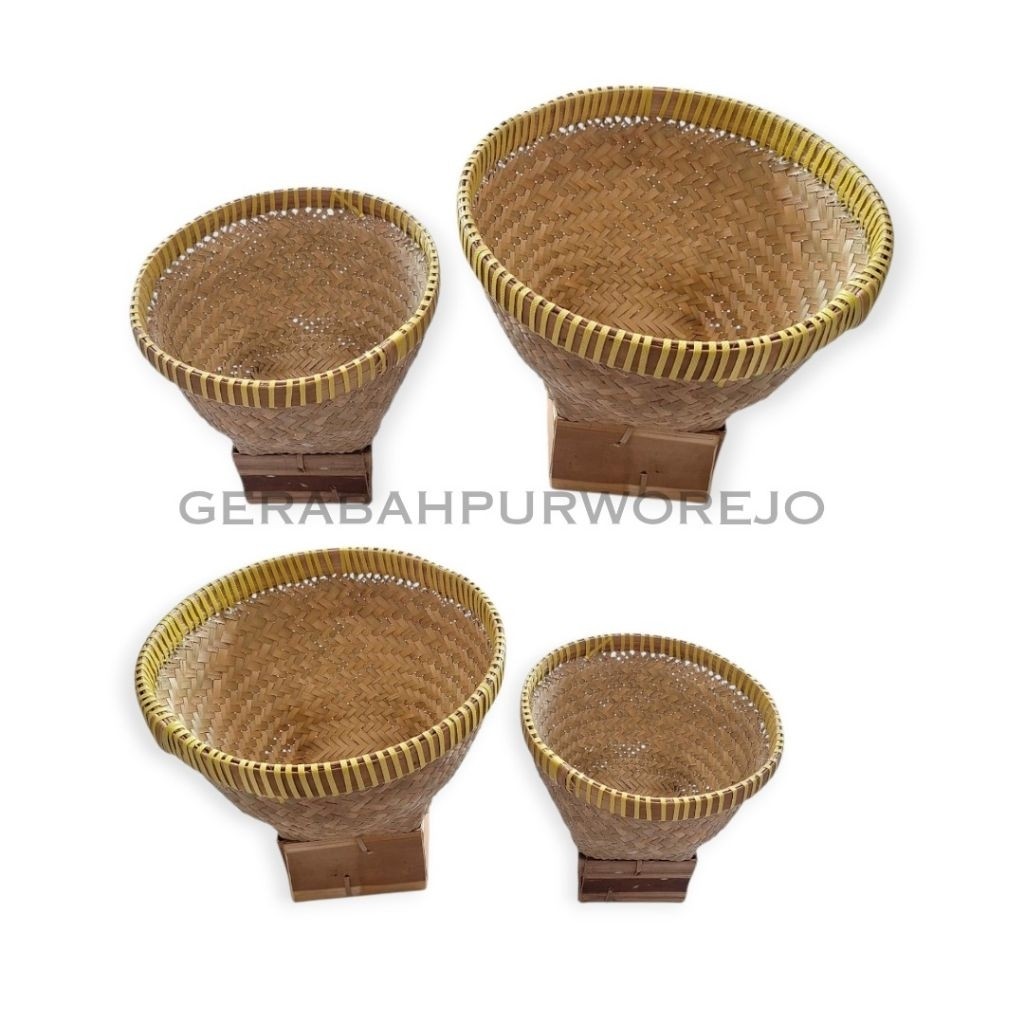 TERLARIS Ceting Bambu Wakul Nasi Tradisional Wakul Bambu+Tutup Ceting