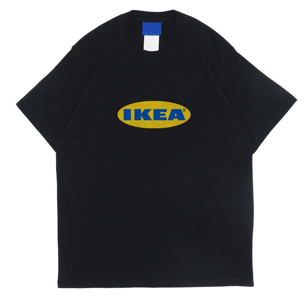 TRADECASE - Kaos Baju Unisex Tshirt IKEA Cotton Combed with Plastisol Ink Atasan