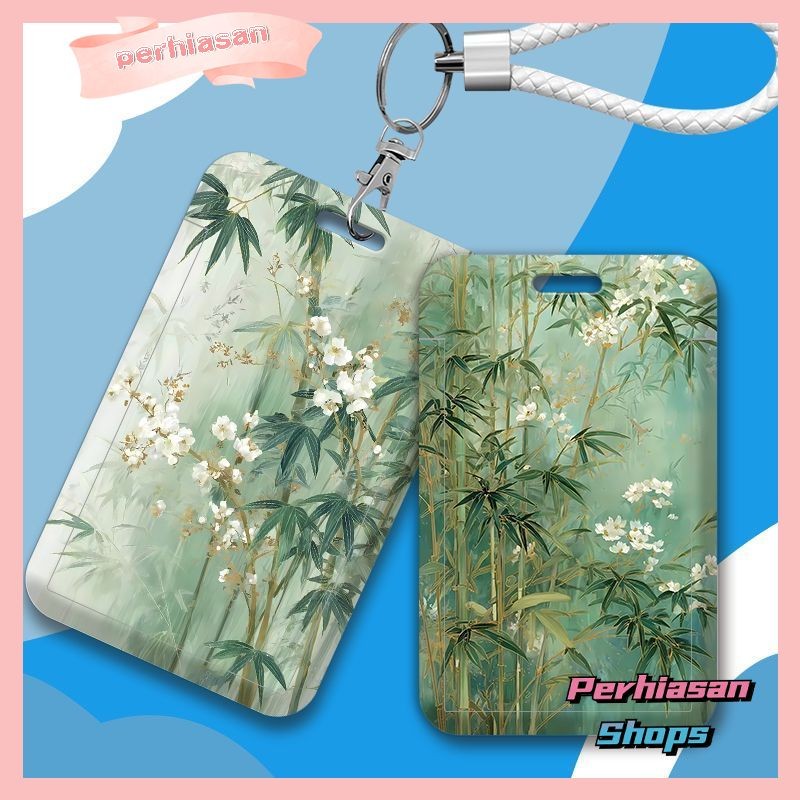 

【Perhiasan Shops】ID CARD HOLDER MOTIF KAWAII TEMPAT KARTU PHOTOCARD PHOTO CARD Dilengkapi Dengan Tali Tangan Berkualitas Tinggi Mendukung Diskon Untuk Pembelian Grosir,Bambu Di Gunung Hijau