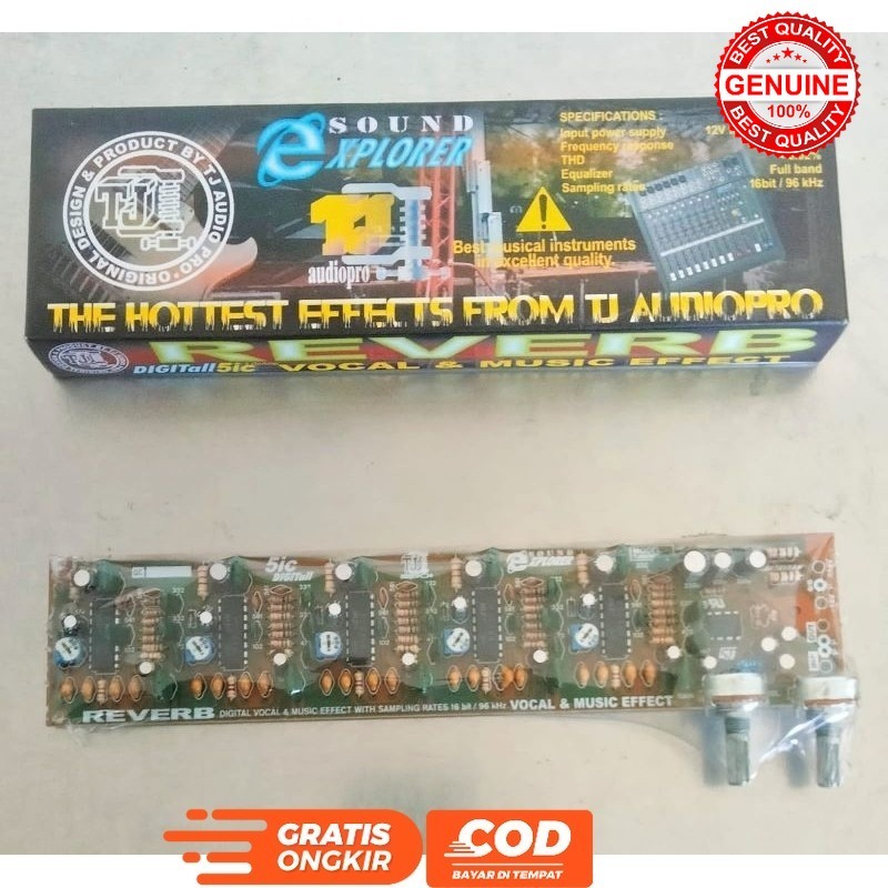 REVERB DIGITAL VOCAL DQN MUSIK EFEK