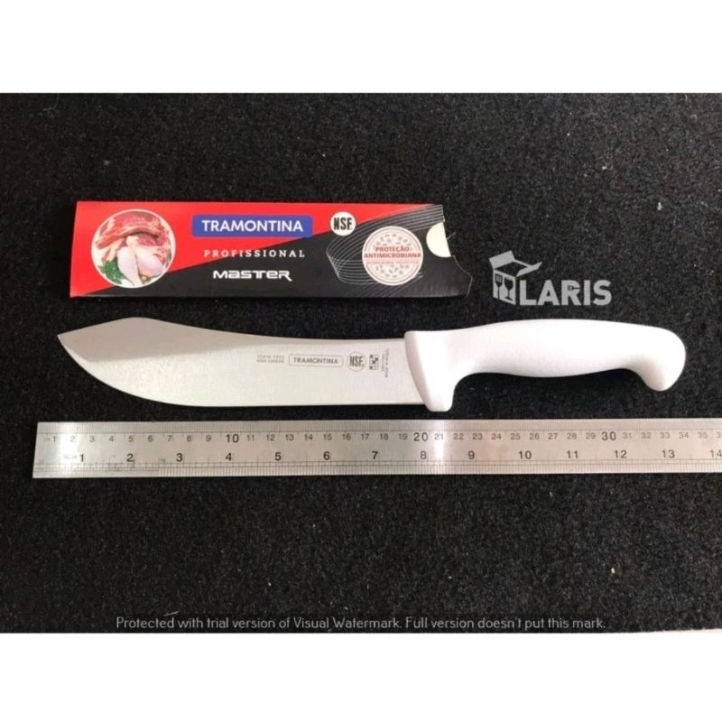 Pisau Butcher Bullnose Sembelih 8 inch Ori Brazil Tramontina