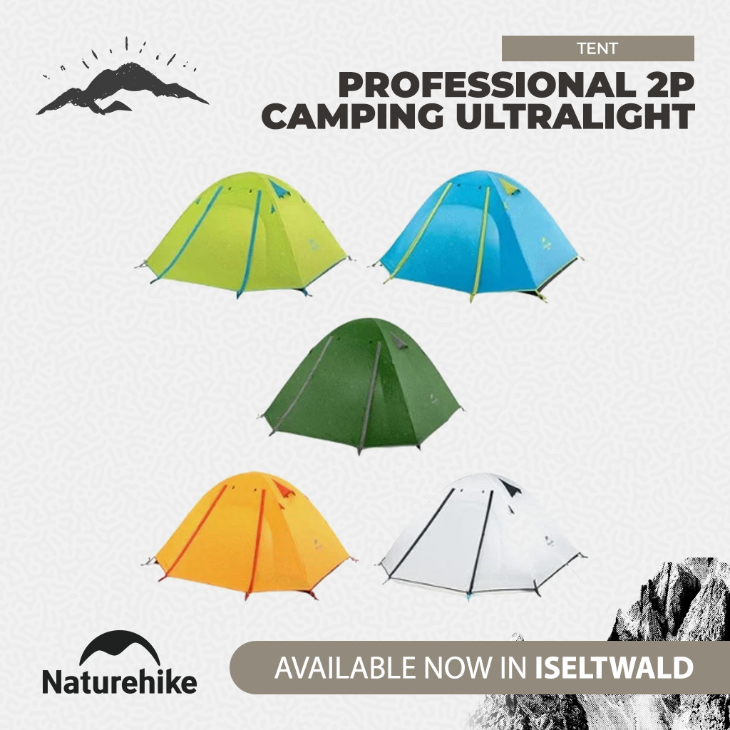 Naturehike Tenda Camping NH18Z022-P 2P Professional Tent Hiking Outdoor