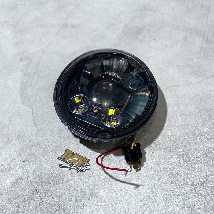 Daymaker Headlamp LED With DRL For Vespa LXV