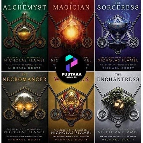 The Secrets of the Immortal Nicholas Flamel series Eng -Velvetstore