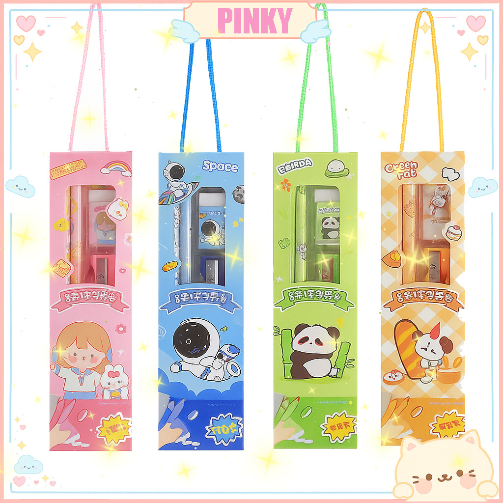 

TERBARU MACAM-MACAM ALAT TULIS DALAM 1 WADAH / PAKET PENSIL ALAT TULIS 5 IN 1 MOTIF KARTUN / LUCU GEMAS WARNA PASTEL AESTHETIC