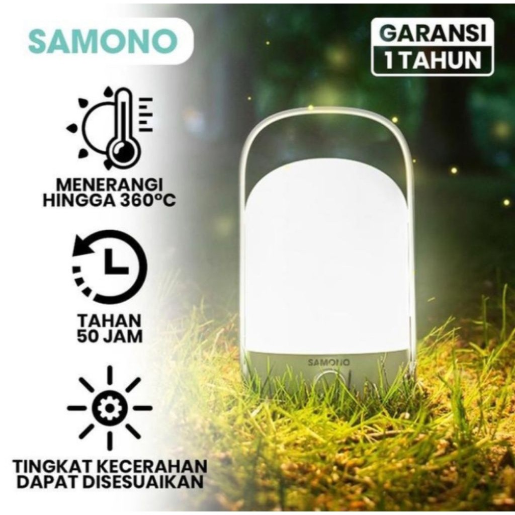 Lampu Emergency Samono Rechargeable & Portable Lamp