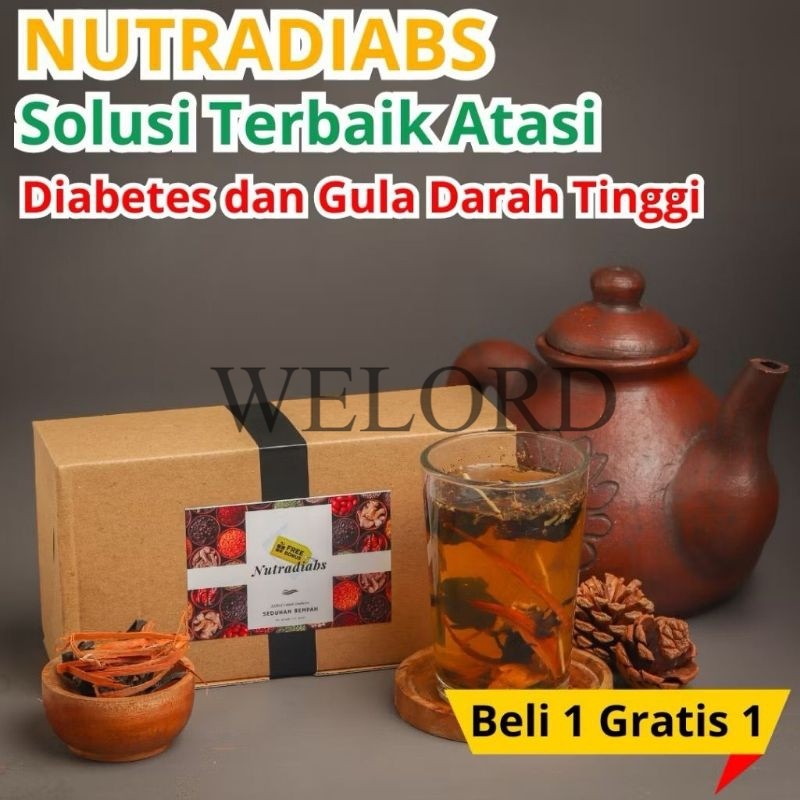

Promo NUTRADIABS OBAT HERBAL ALAMI UNTUK DIABETES - TURUNKAN GULA DARAH PROMO BELI 1 GRATIS 1