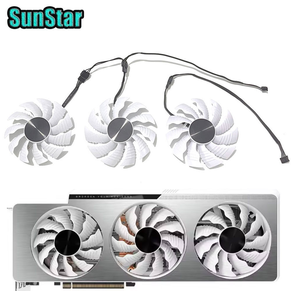 NEW 82MM/87MM PLA09215S12H T129215SU RTX 3080 Vision GPU Cooling Fan For Gigabyte RTX 3090 3080TI 30