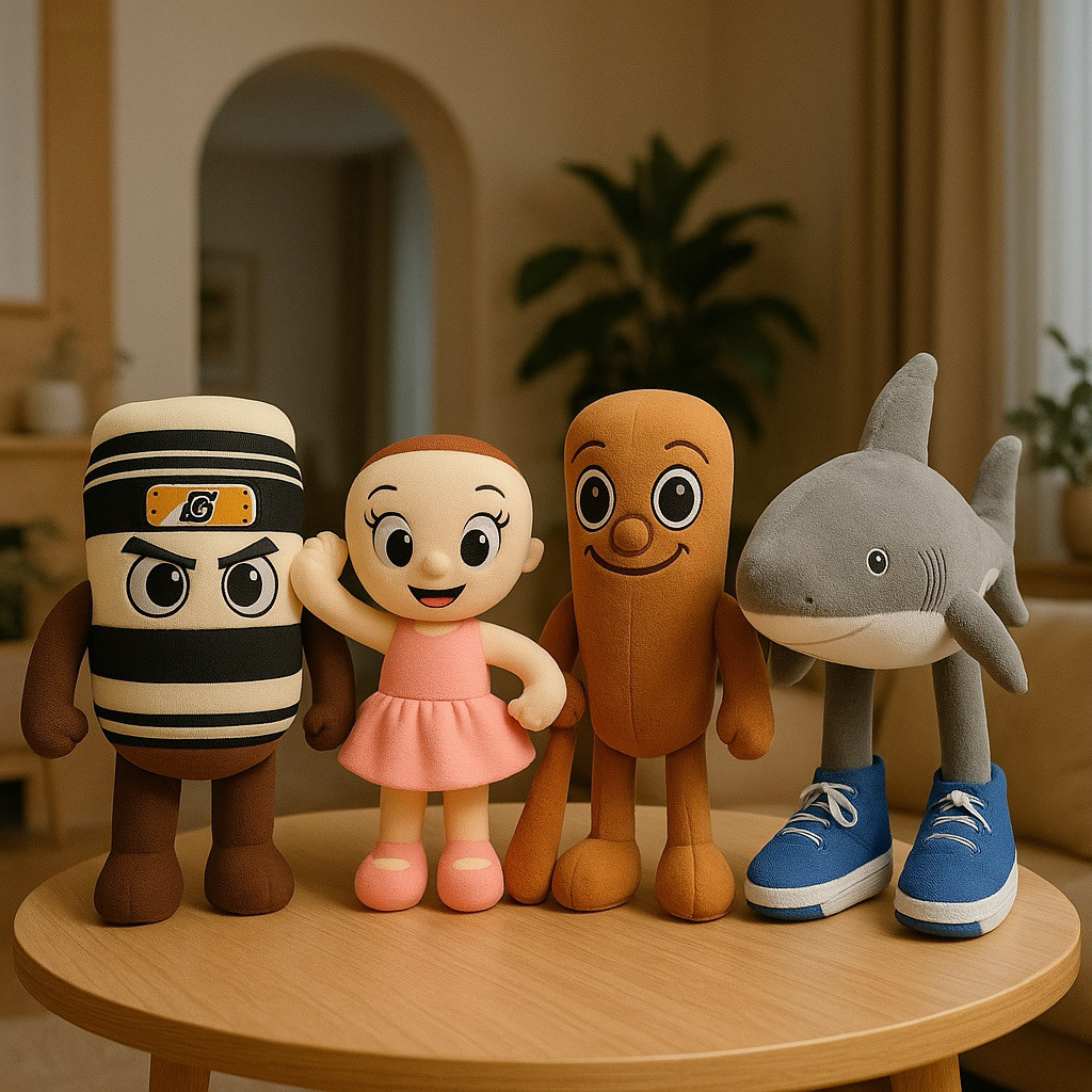 Boneka Anomali Tung Tung Sahur Ukuran 40Cm Mainan Boneka Tutung Sahur Yelvo Plush Sale