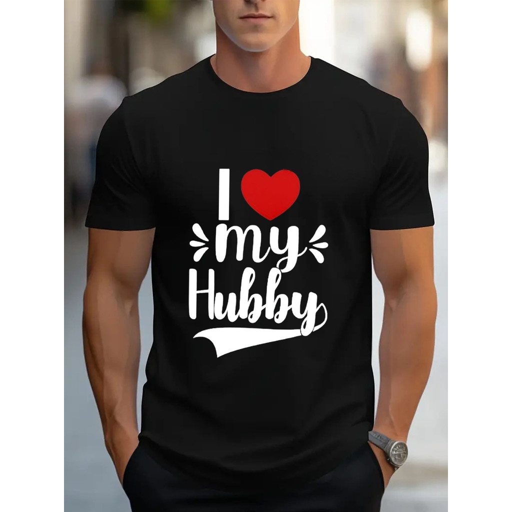 Kaos Lucu Pecinta Berang-berang Pria - Kaos Grafis Hewan Imut dengan Kata-kata "I Love My Otter" - K