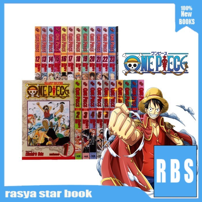 Komik One Piece, vol 1-110 (English)