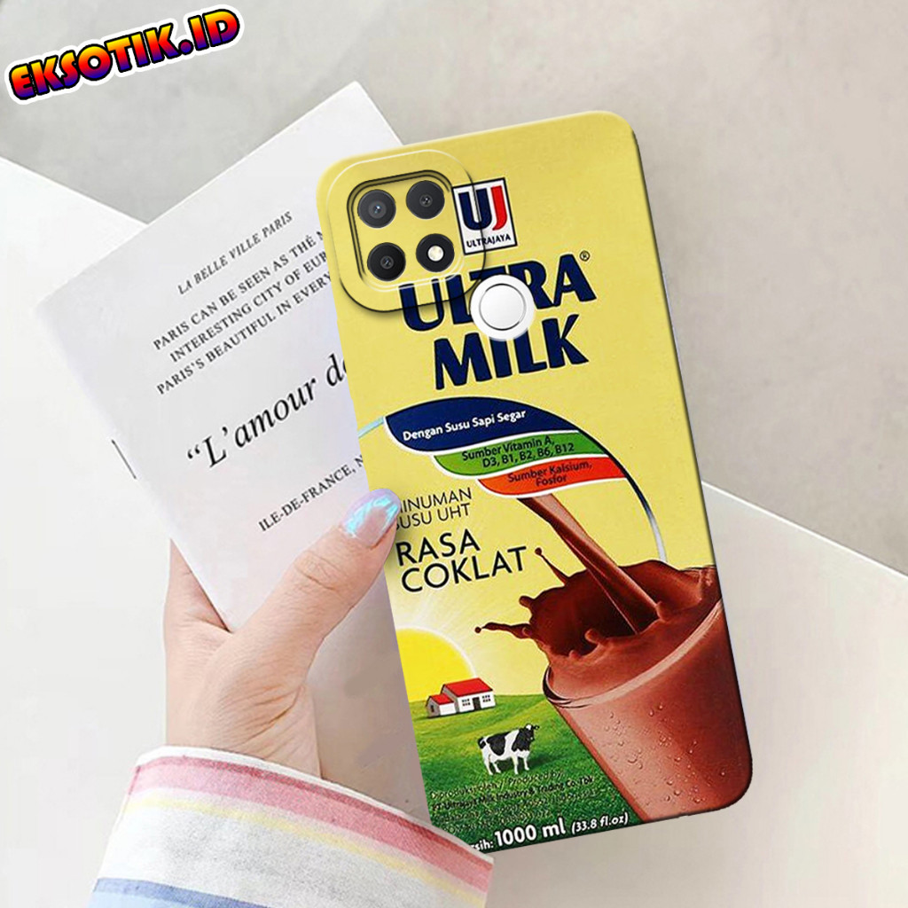 Case OPPO A15 -  Casing OPPO A15 - Case ULTRAMILK - Skin Handphone - Silikon OPPO A15 - Cassing Hp -