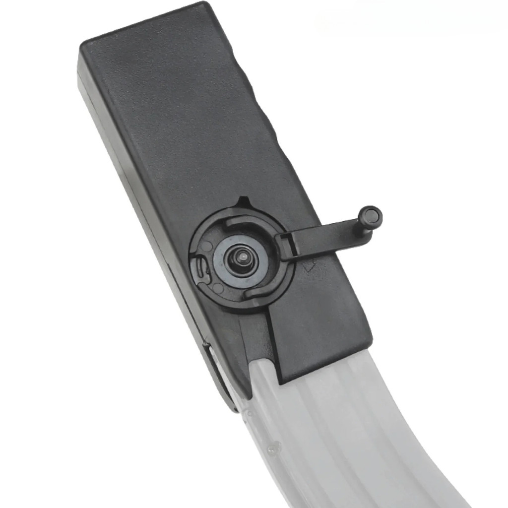 Lite 1000 Capacity Airsoft Speed Loader for 6mm BBS, M4 Hand Crank Magazines Quick Loader Airsoft Ge