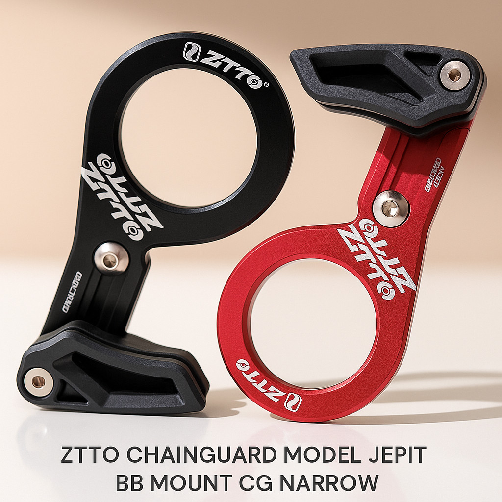 Chain guide chainguard ZTTO model jepit BB CG Narrow mount pelindung rantai