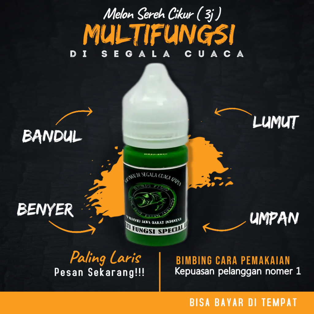 Esen Ikan Nila Media Lumut pelet Paling Ampuh Esen Sijurig Terbaru 3J Multifungsi - Original