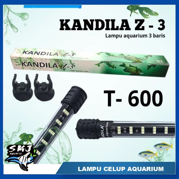 LAMPU KANDILA Z3 T 600 LED AQUARIUM AQUASCAPE