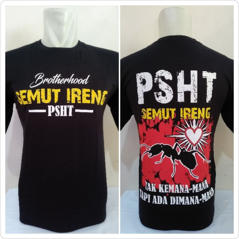 (COD) Kaos Psht semut ireng SH terate
