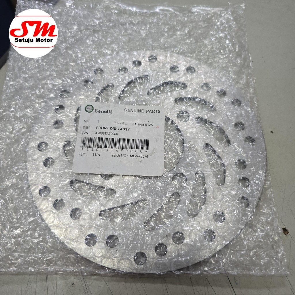 Piringan Cakram depan Benelli Panarea 125 Original