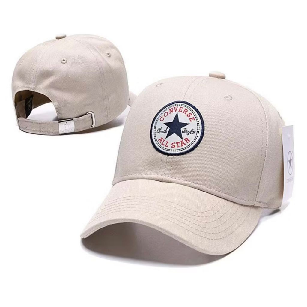 Topi Baseball Converse Pria Polos Sport Hitam Premium Lokal Jakarta Grosir Olahraga Distro Vintage