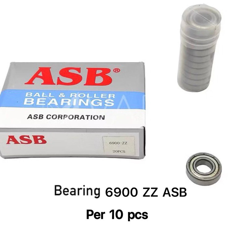 Bearing ASB 6900 Z Harga 1 Kotak isi 10 Pcs