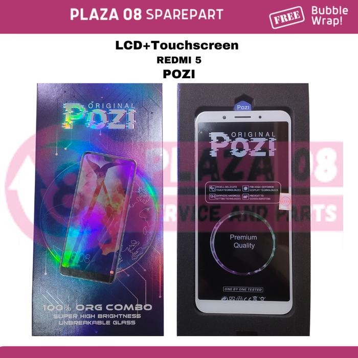 readyy LCD+Touchscreen REDMI 5 WHITE POZI - Putih, BIASA