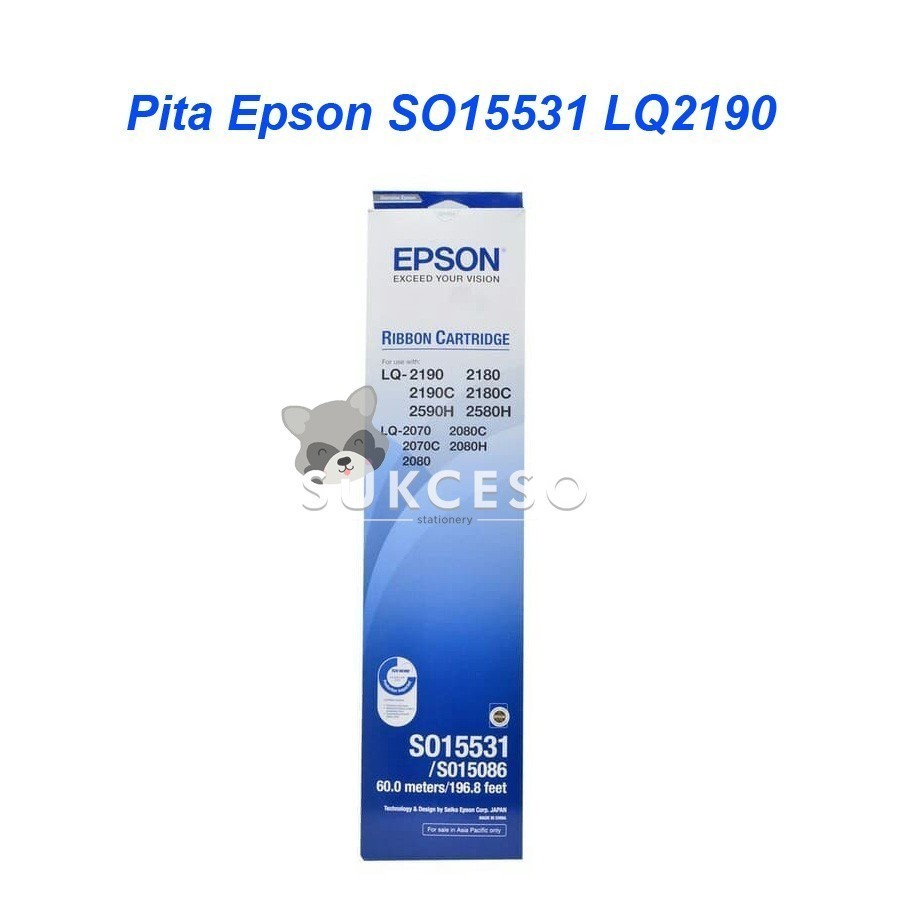 Pita Epson SO15531 LQ2190 / Ribbon Epson Catridge SO 15531 LQ 2190