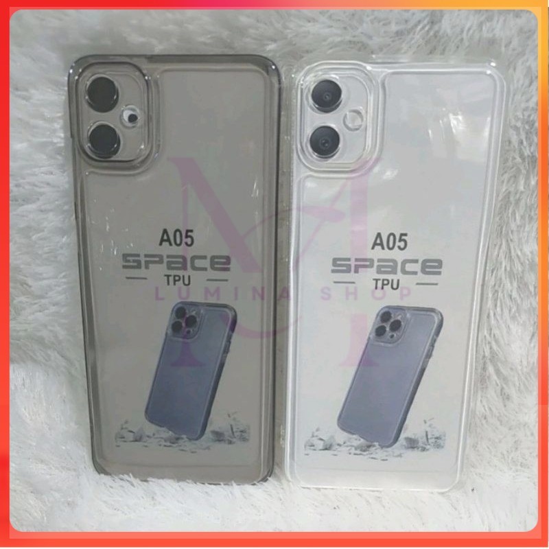 PROMO+COD Softcase Casing Clear Space Samsung A05 Slikon transparan dan pelindung belakang hp+camera