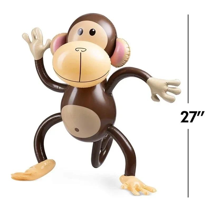 Inflatable Animal Monkey Balloon Hawaiian Party Dance Monkey Baloon Children Animal Birthday Balon J