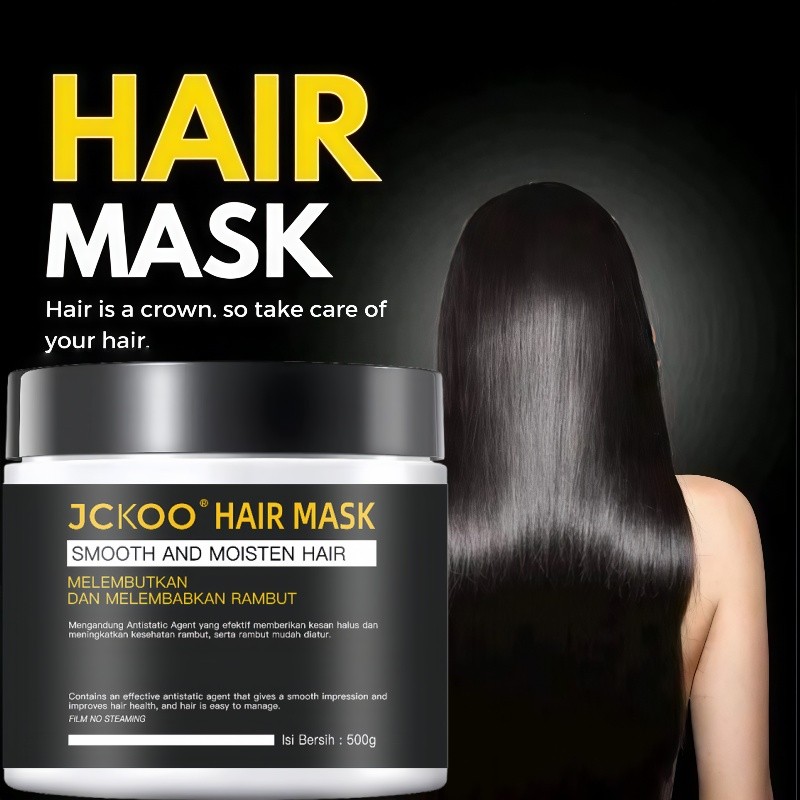 Masker rambut Anti-statis hair masker Tidak perlu pengukusan hair mask keratin hair keratin treatmen