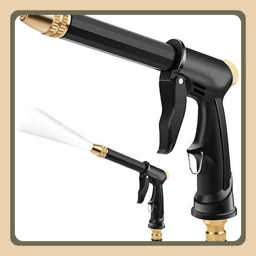 Spray Gun Jet Wash Kuningan Padat Terbaru - Semprotan Air Tekanan Tinggi Anti Karat & Multifungsi


