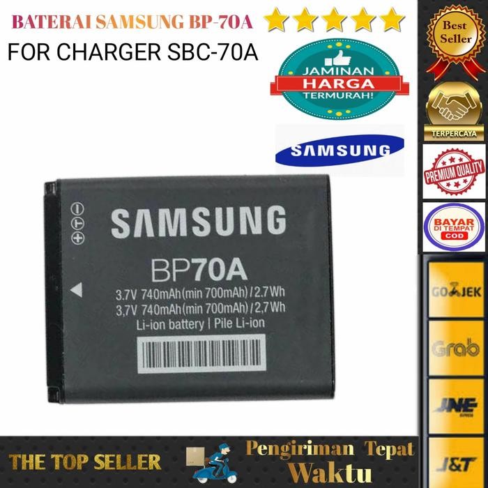[VELFOX] battery samsung bp 70a baterai kamera bp70a