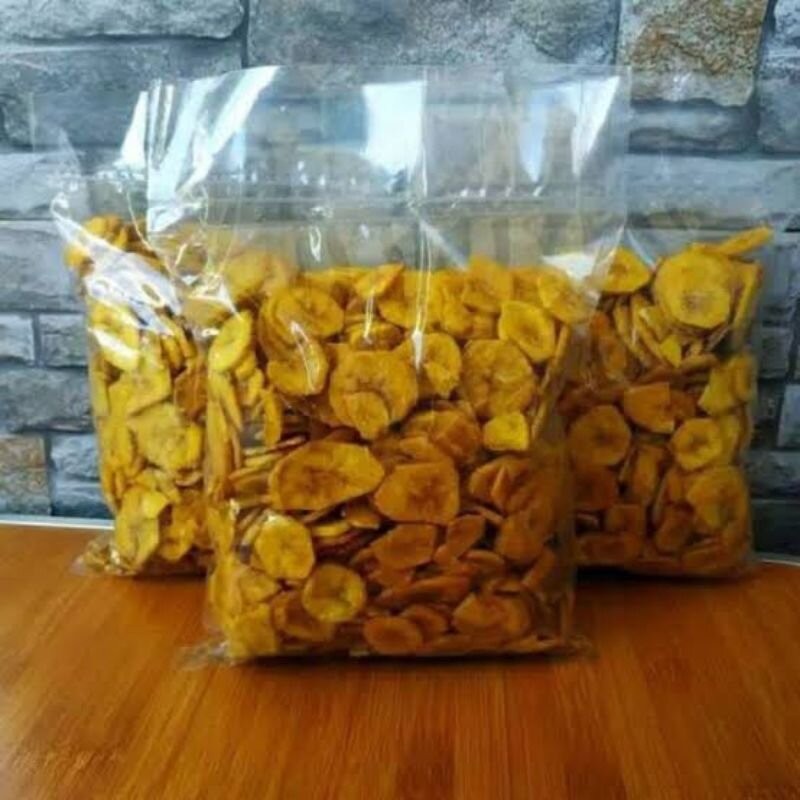 keripik pisang asin 1 kg / keripik pisang gurih / keripik pisang renyahh