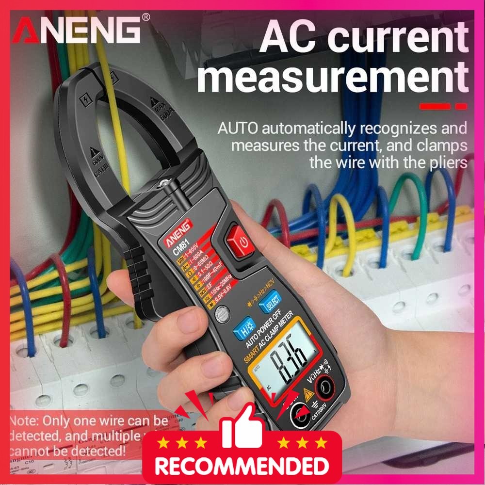 ANENG Digital Multimeter Clamp Voltage Tester - CM81