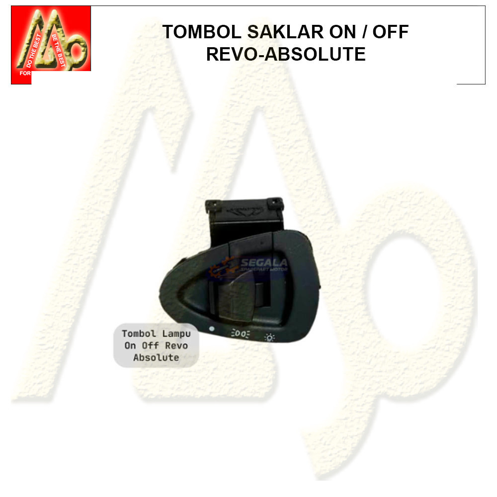 Revo-Absolute / Tombol Saklar Lampu (Tombol On-Off) / MJB