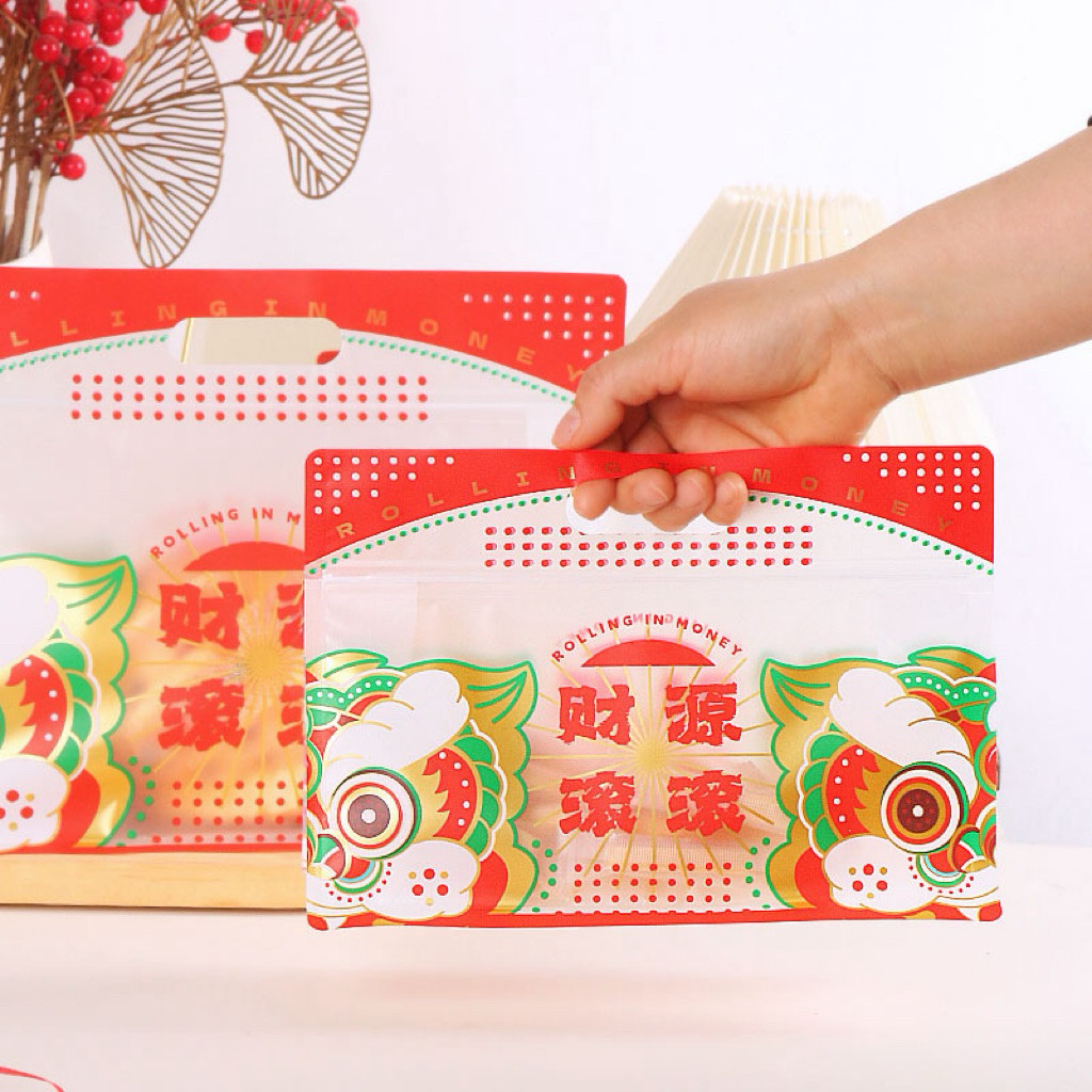Plastik Bread Ziplock Imlek Roti Tawar / Chinese New Year Ziplock
