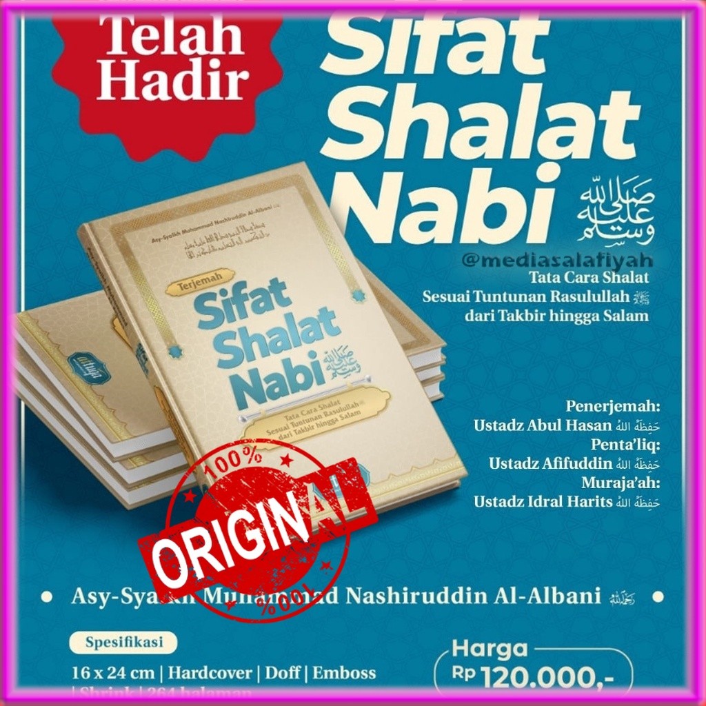 Sifat Shalat Nabi  Panduan Shalat Sesuai Tuntunan Rasulullah