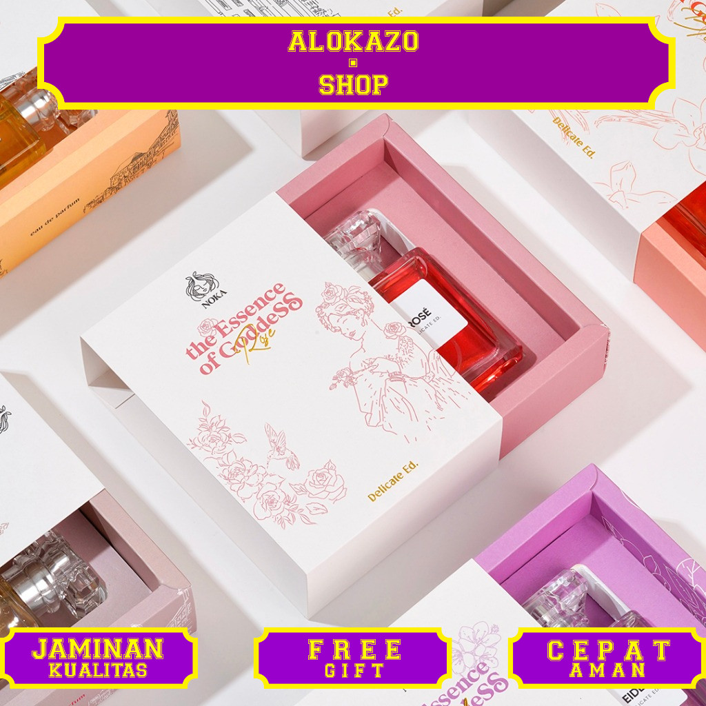 NOKA Perfume - DELICATE EDITION (Bloom, Fiesta, Creame, Eiden, Rose, Joy)