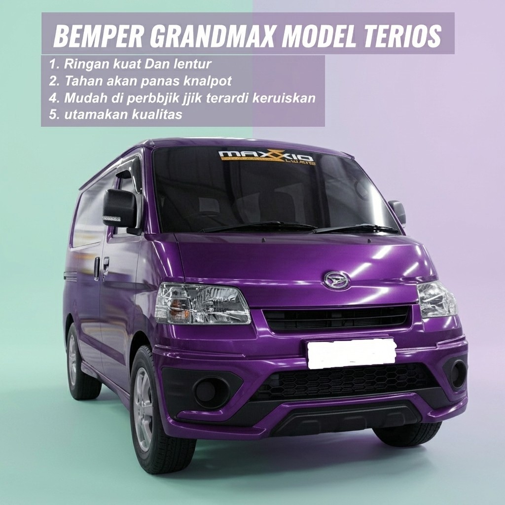 DISKON BODYKIT GRANDMAX BODY KIT GRANDMAX BUMPER/BUMPER GRANDMAX 2009-2025