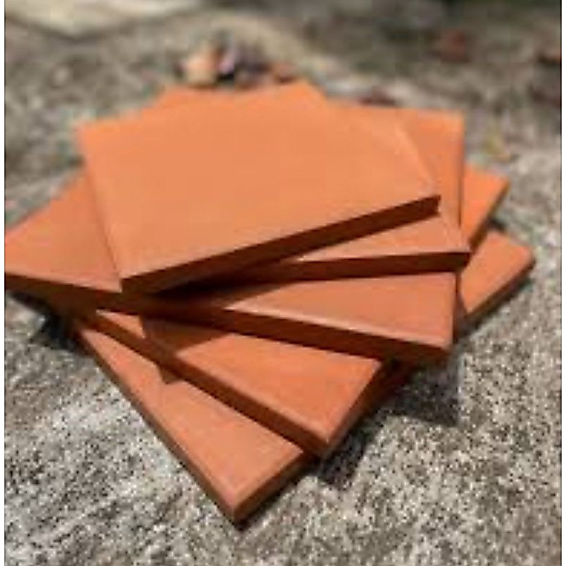 Terakota Lantai Bata / Ubin Terakota Tanah Liat Lantai Jadul 20x20cm Tegel Retro Jepara