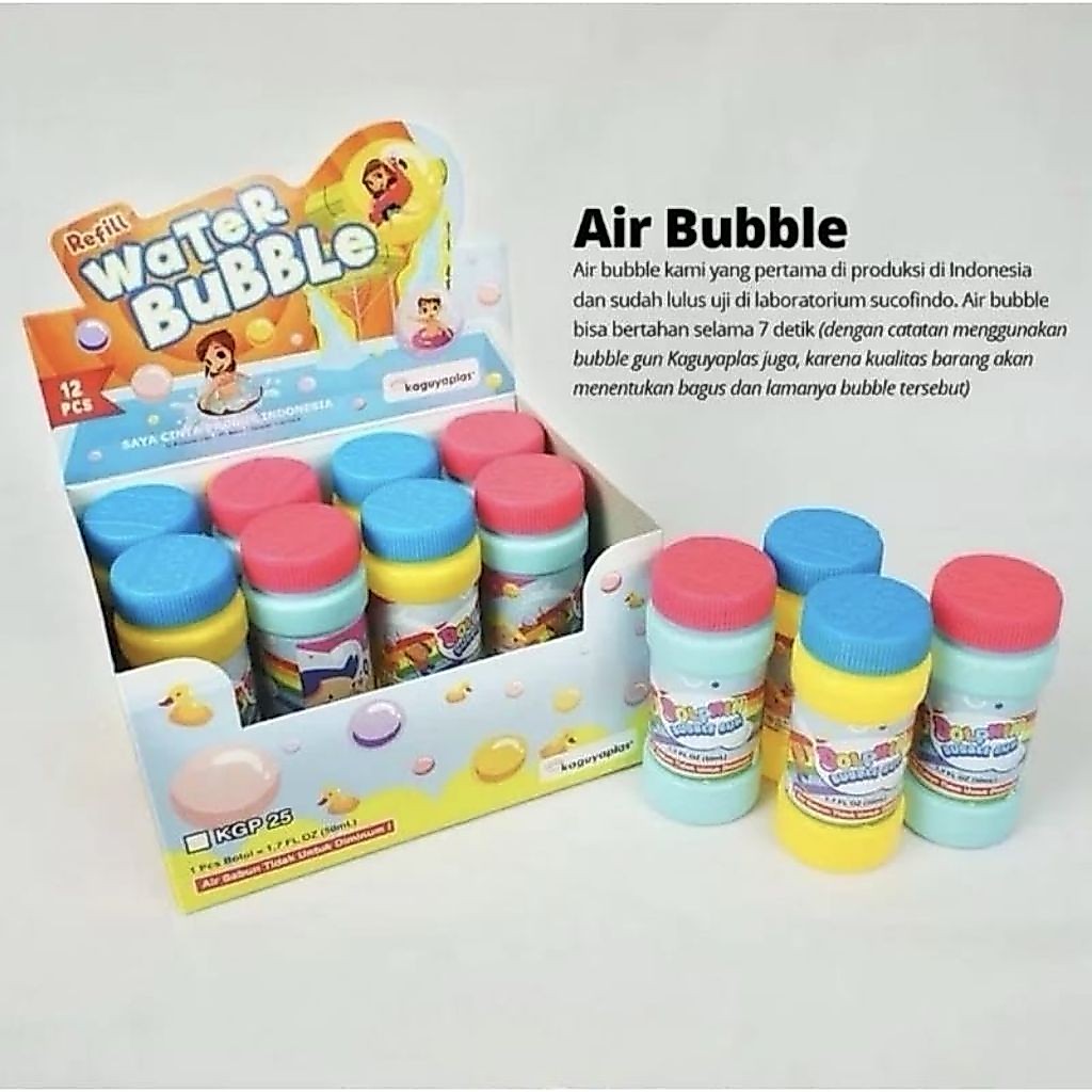 117 Mainan Anak Anak / Isi Ulang Sabun Untuk Camera Bubble / Sabun Pistol Gun bubble Anak Anak / Ref