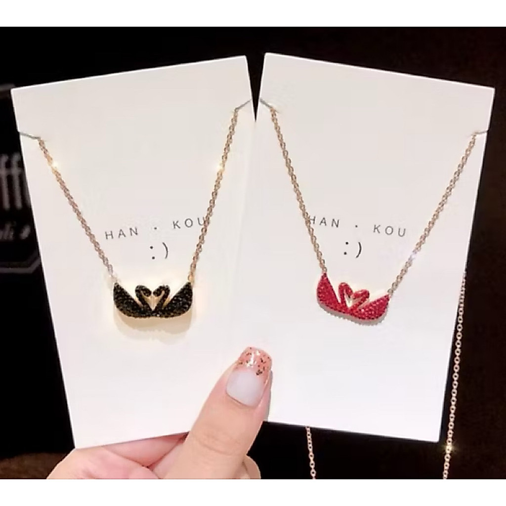 Kalung Asli Titanium Wanita / Kalung Wanita Asli Titanium / Aksesoris Titanium Asli / Liontin Bebek 