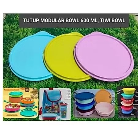 Original Seal Tutup Tupperware modular bowl 600ml, Seal LHB, Seal Kiddos Bowl, Seal CWL mini, Seal T
